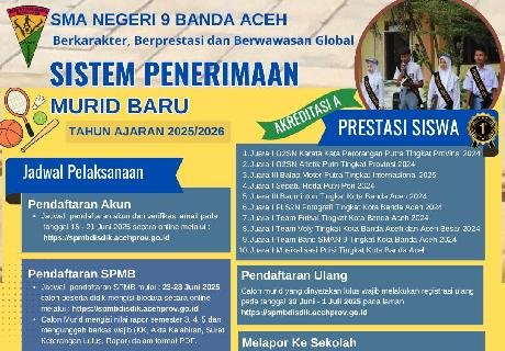 PENERIMAAN SISWA BARU TA 2025/2026
